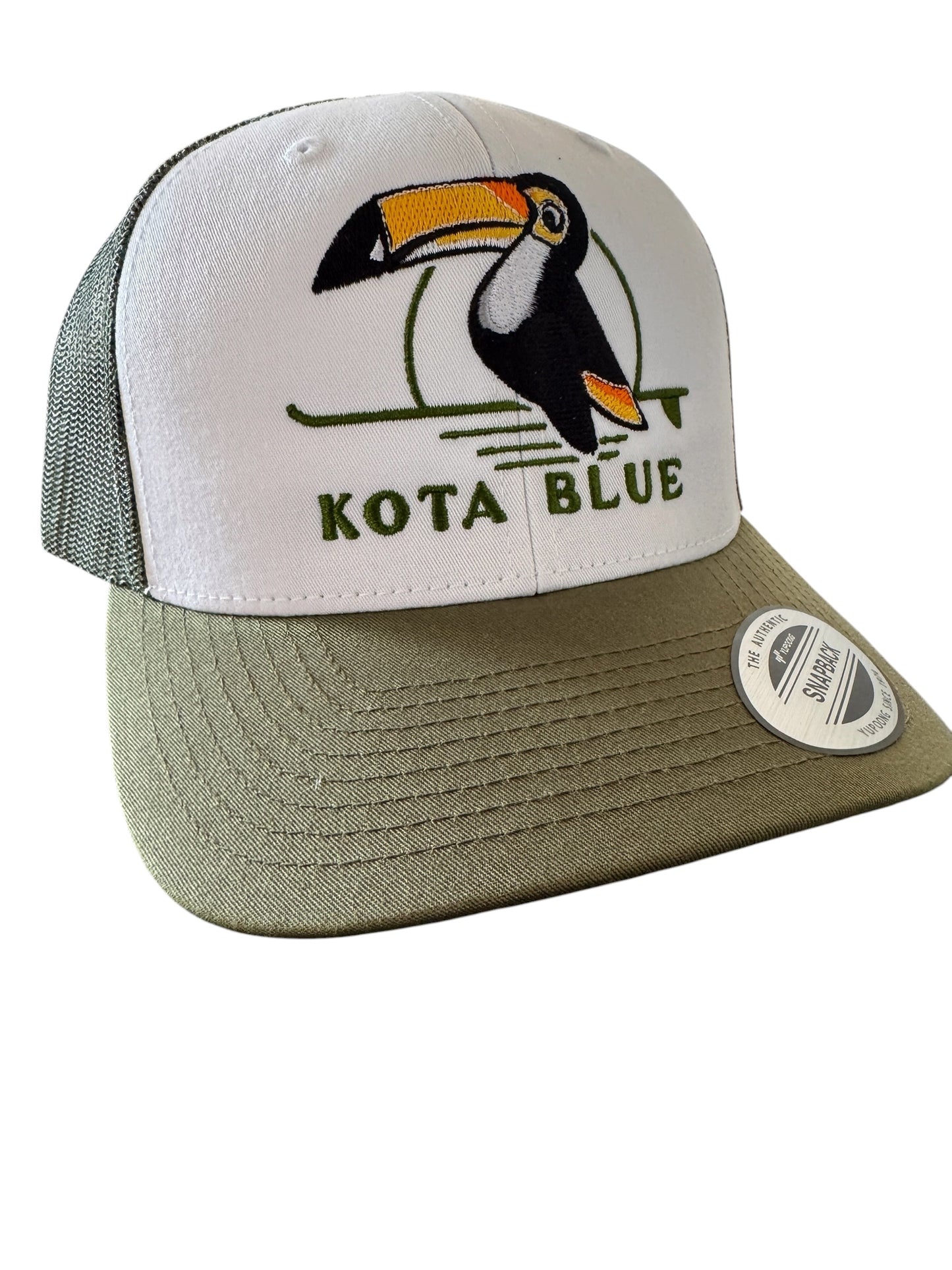 Casquette Retro Trucker kaki