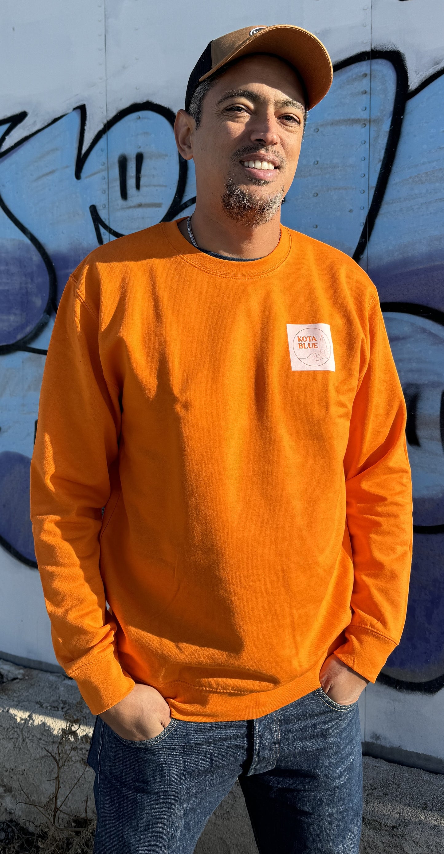 Sweat orange crush unisexe