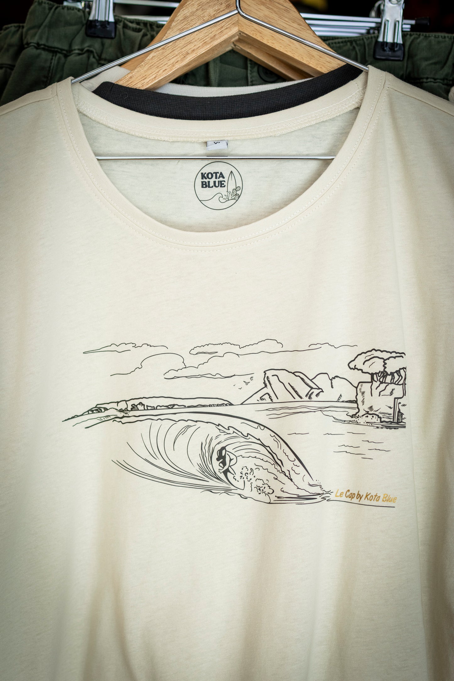 T-shirt Cap Saint Louis Beige - Femme