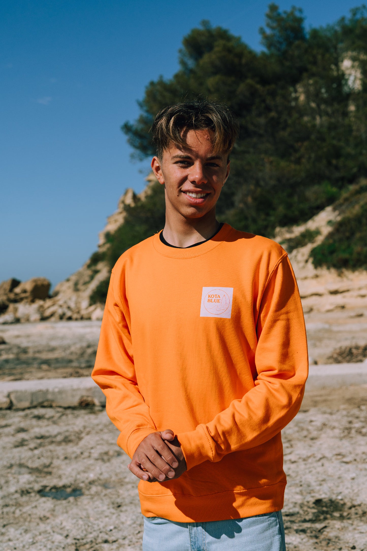 Sweat orange crush unisexe