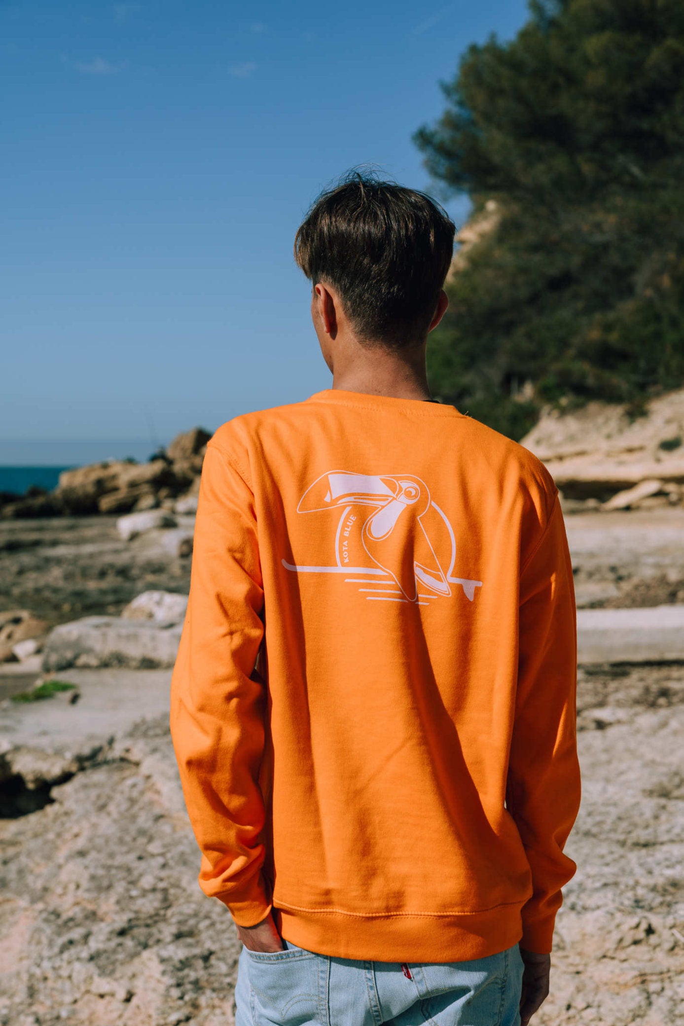 Sweat orange crush unisexe