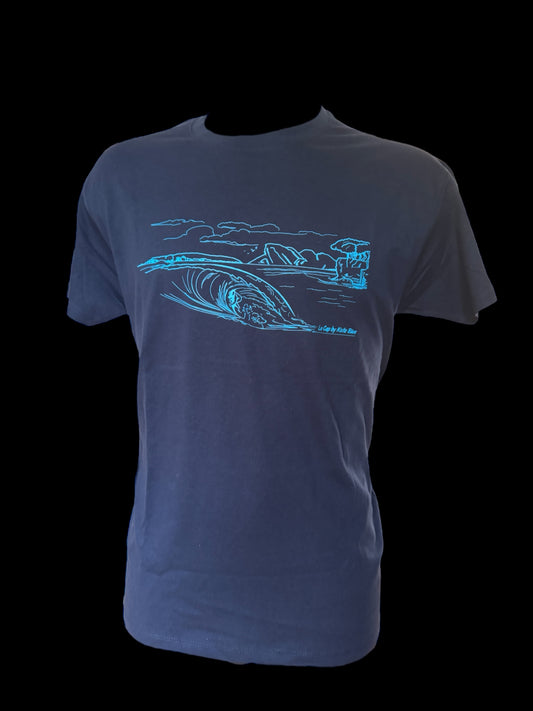 T-shirt Cap Saint Louis Bleu marine - Homme