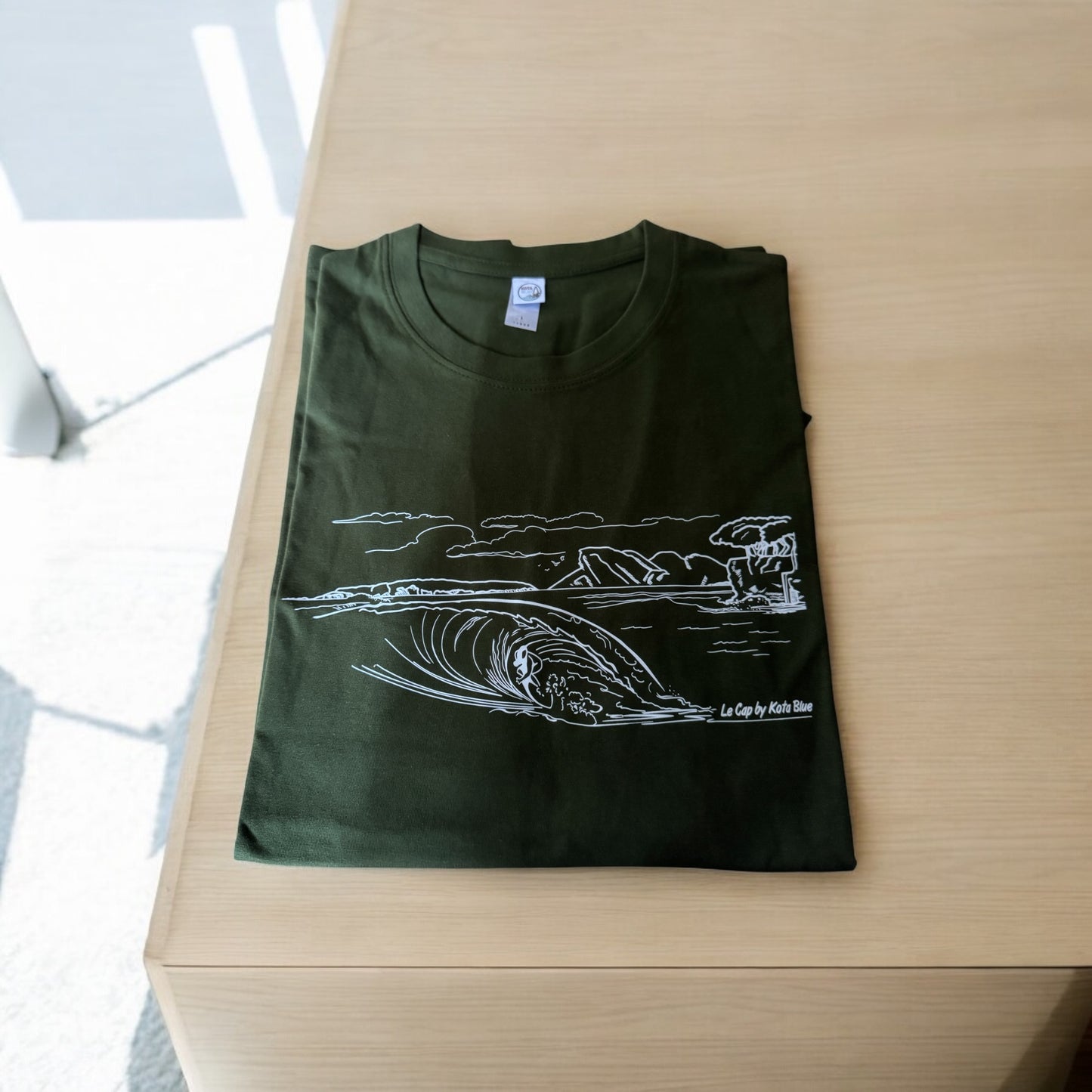 T-shirt Cap Saint Louis Vert - Homme