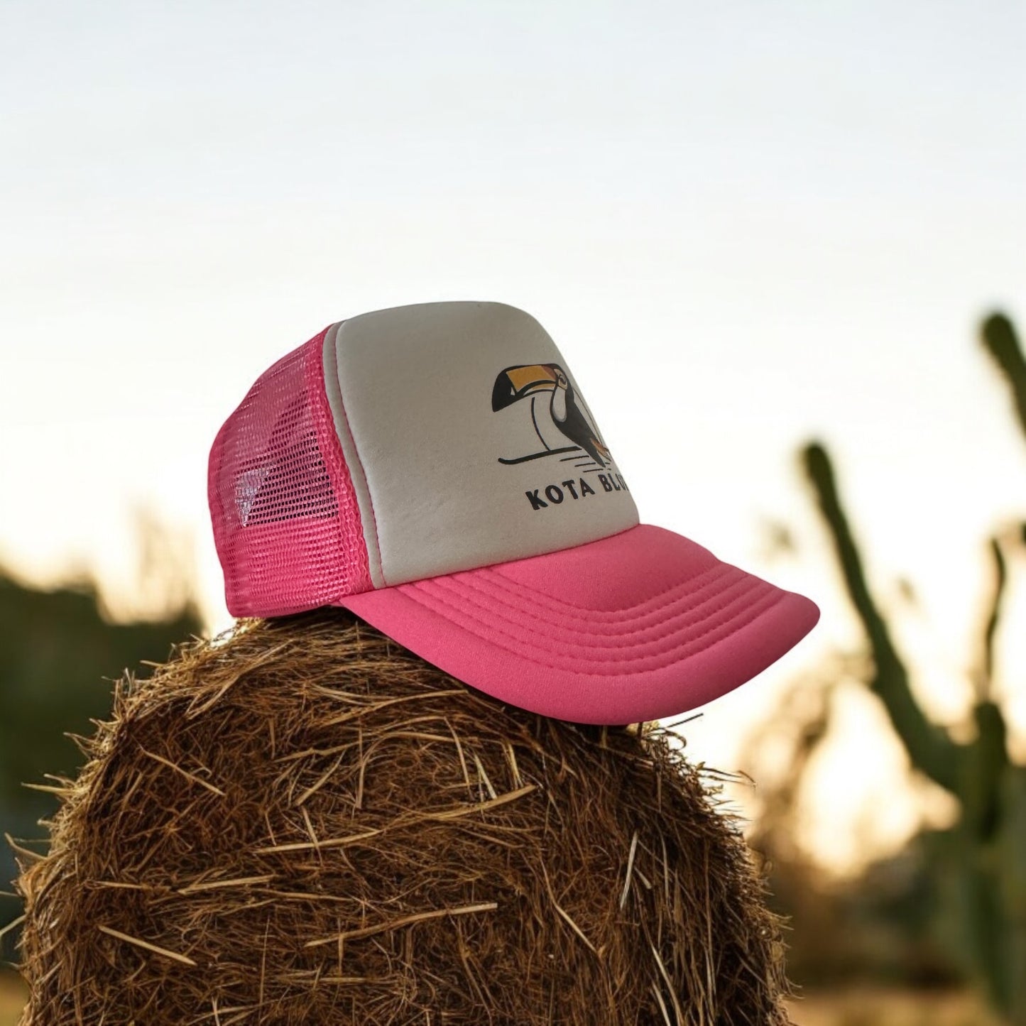 Casquette trucker mixte Toucan imprimé