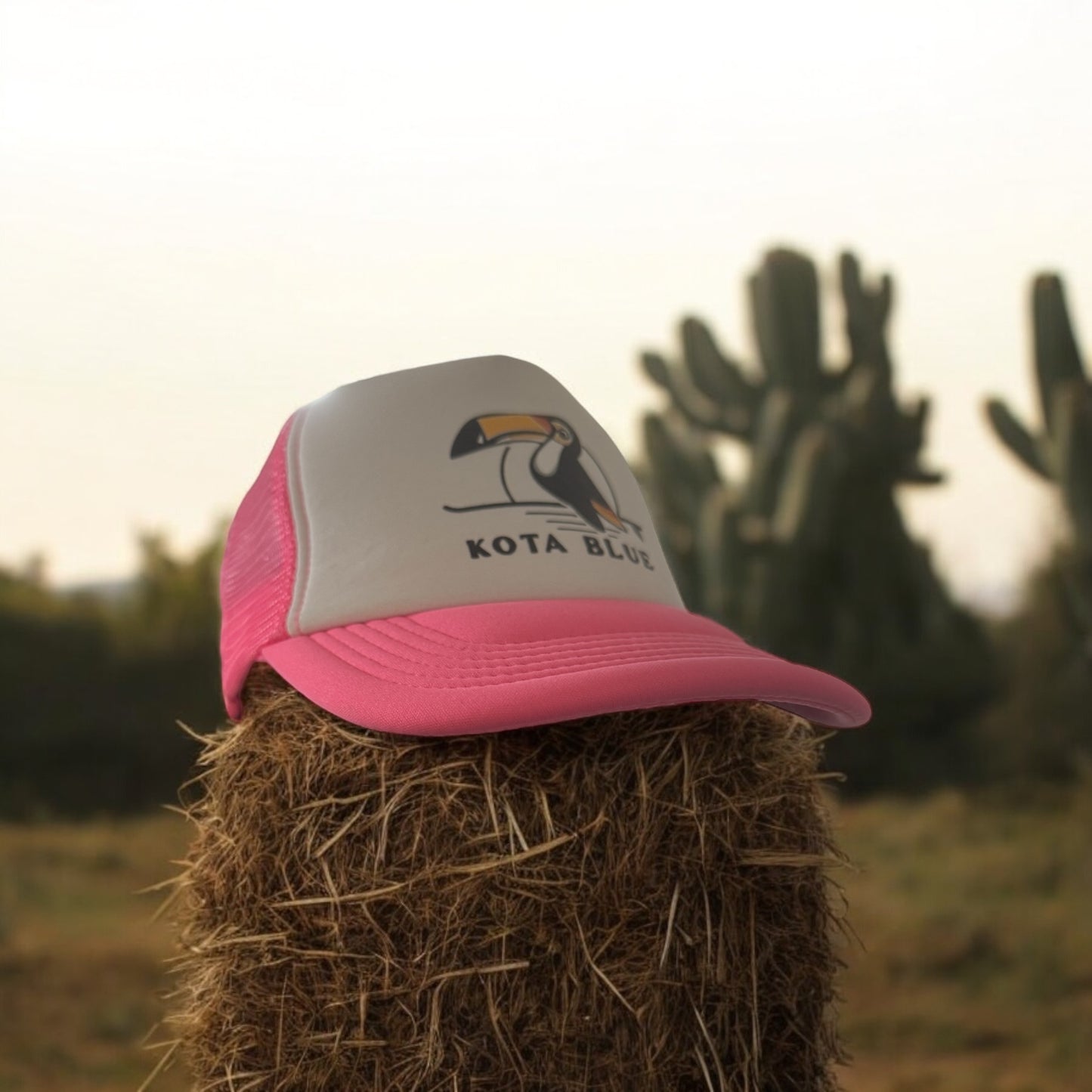 Casquette trucker mixte Toucan imprimé