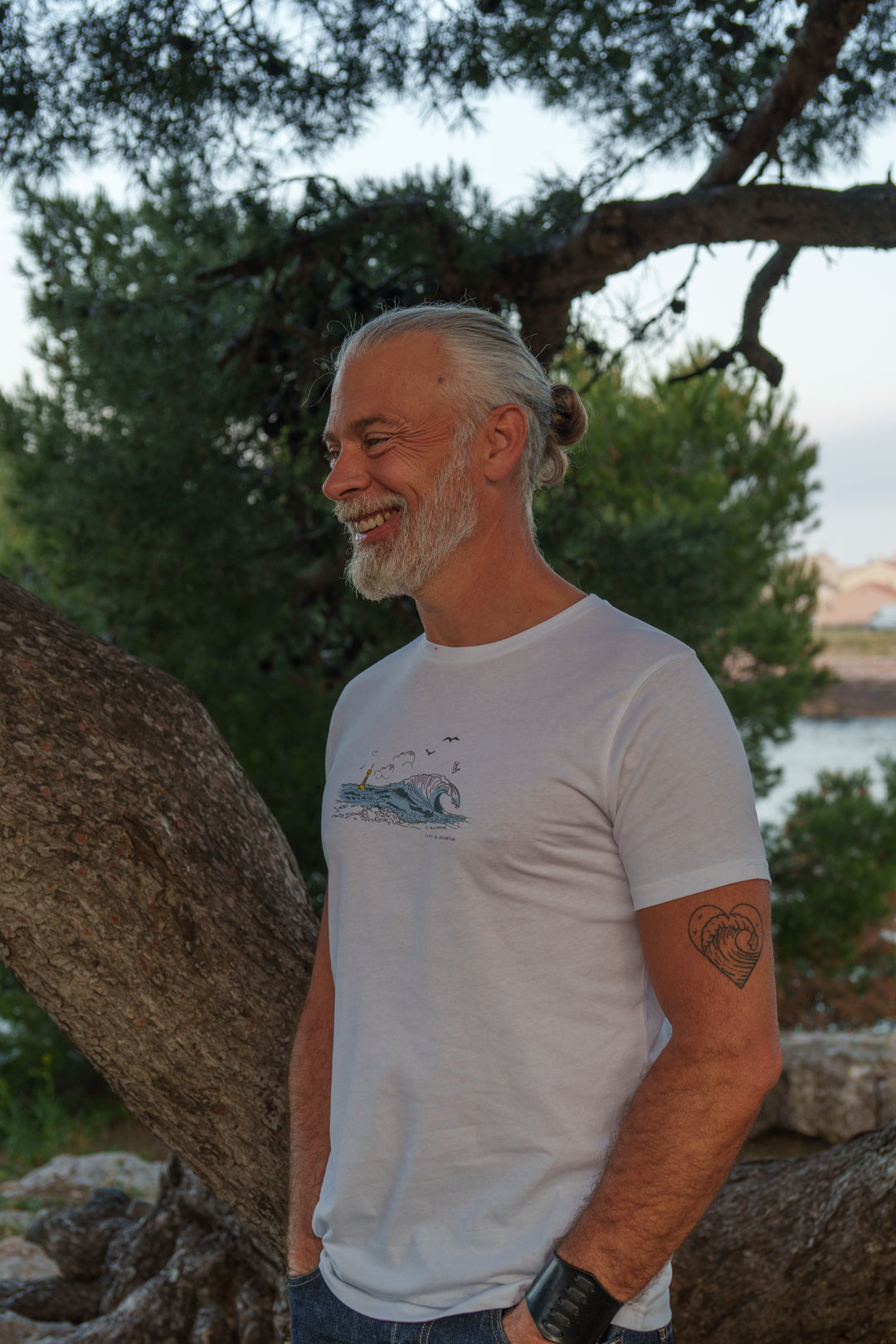 T-shirt Homme coton bio à manches courtes