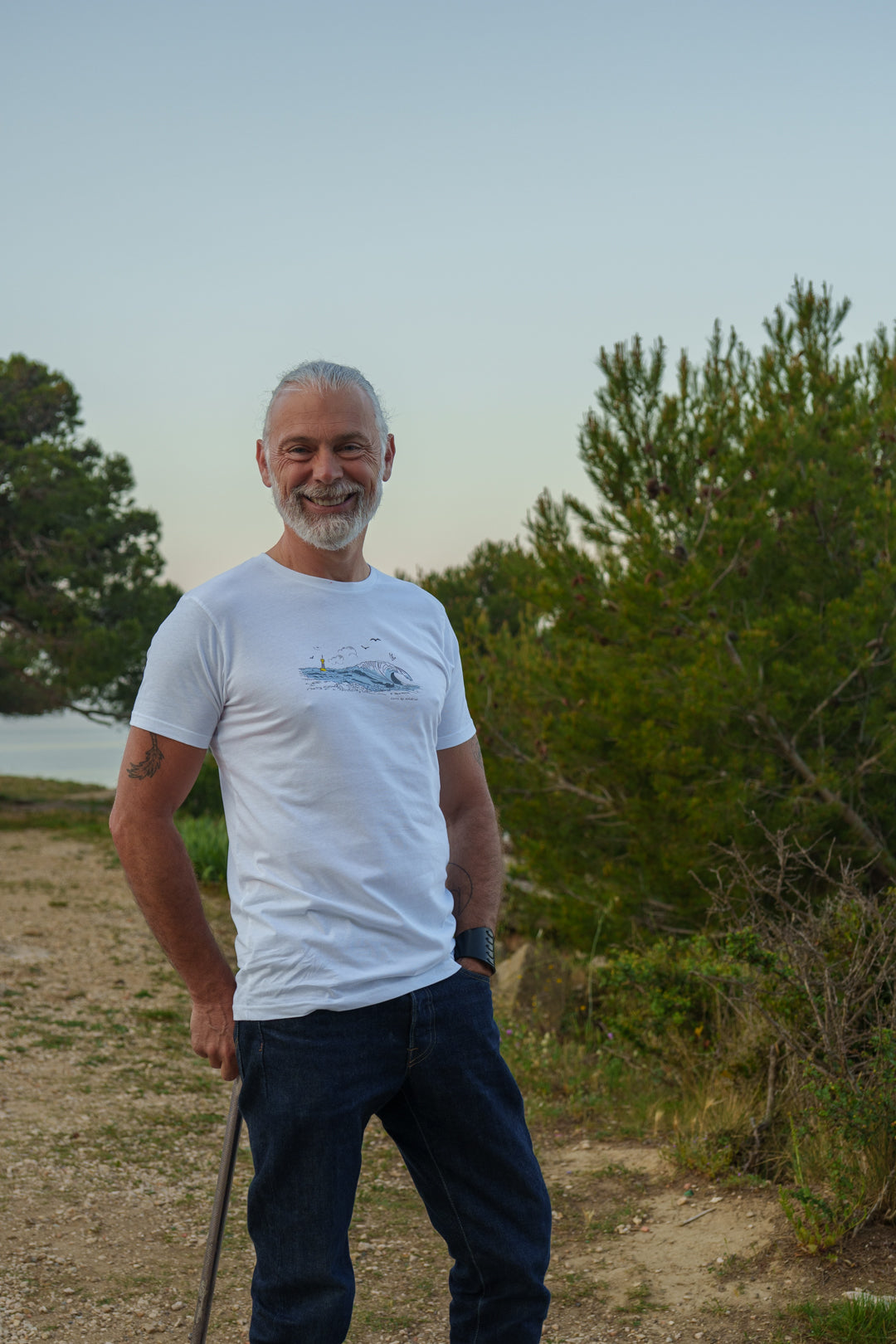 T-shirt Homme coton bio à manches courtes