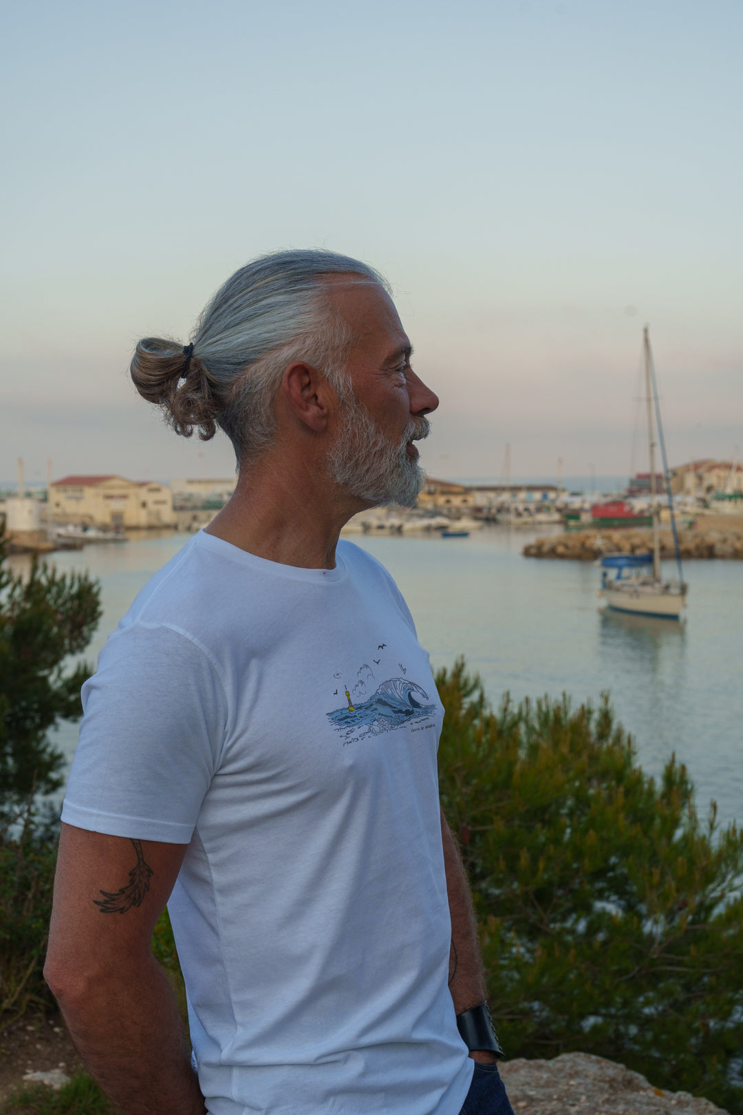 T-shirt Homme coton bio à manches courtes