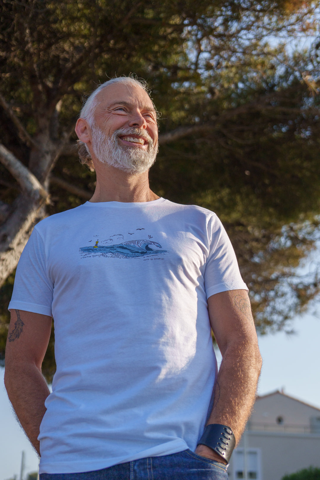 T-shirt Homme coton bio à manches courtes