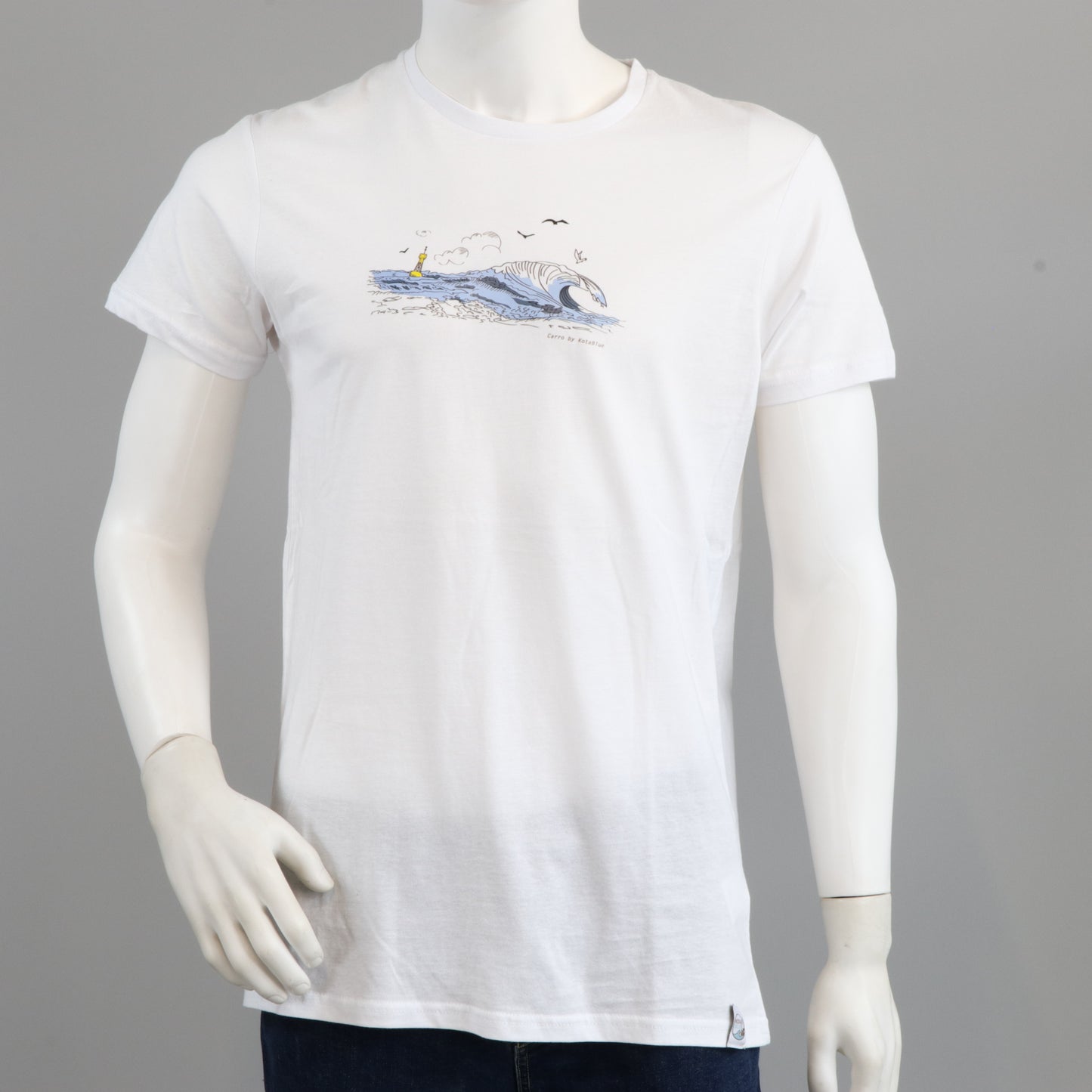 T-shirt Homme coton bio à manches courtes