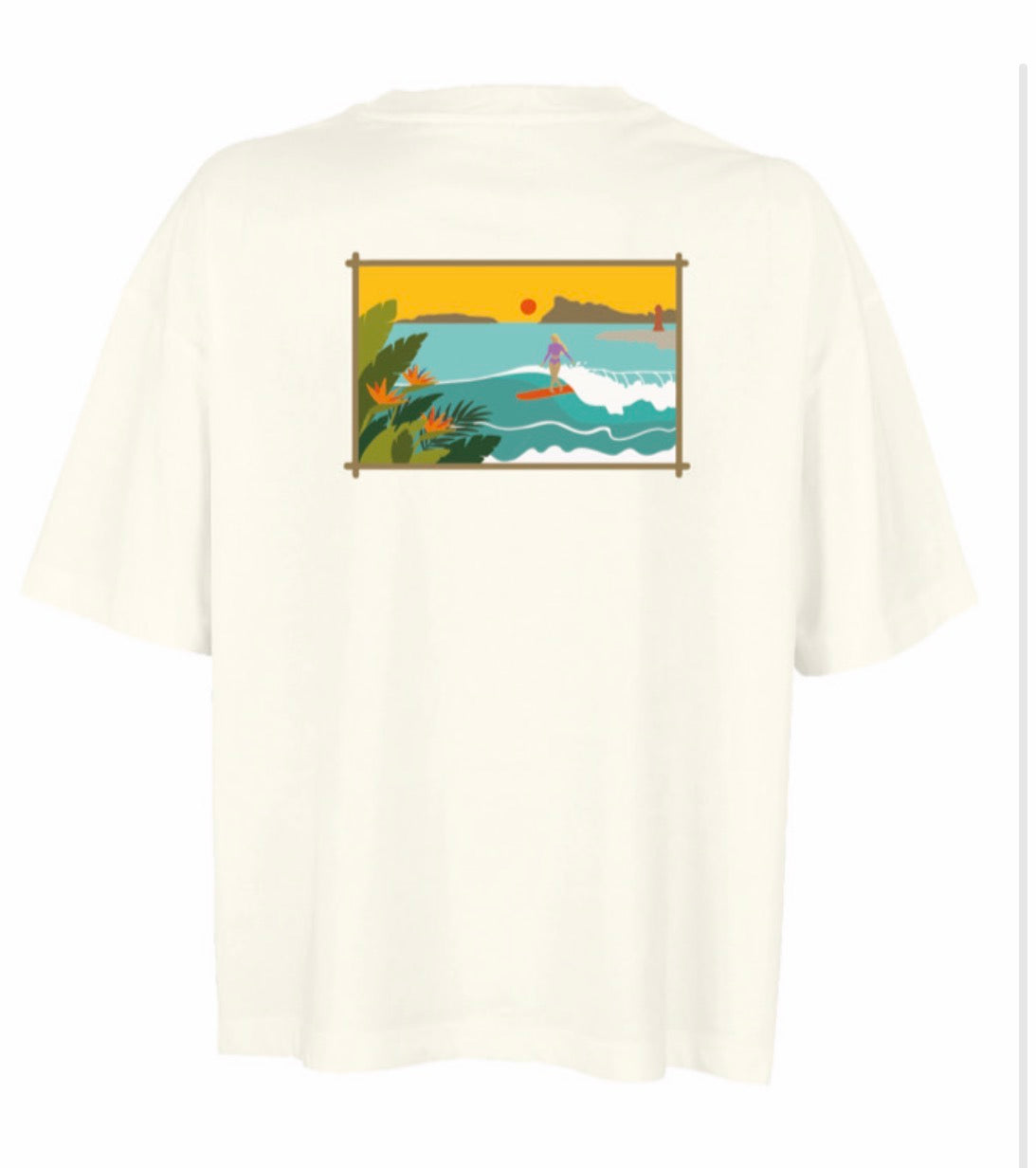 T-shirt Les Lecques, femme, coupe ample