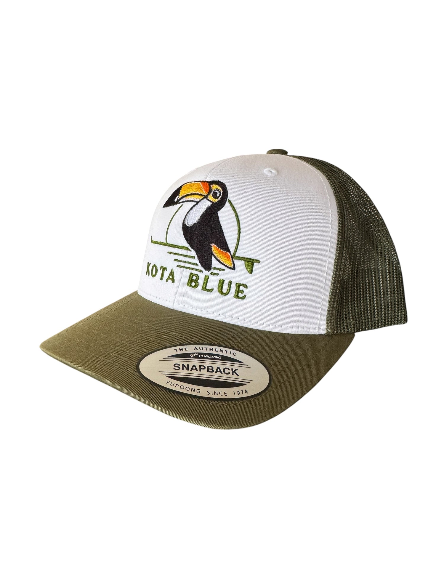 Casquette Retro Trucker kaki