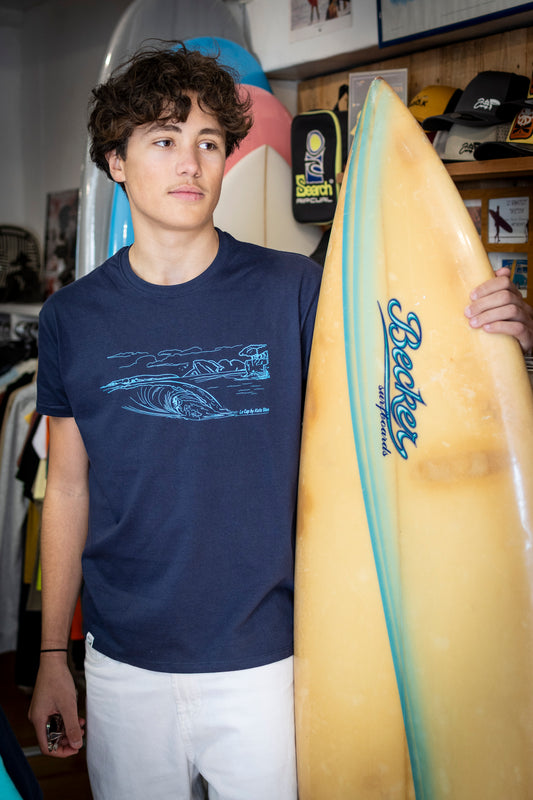 T-shirt Cap Saint Louis  Bleu marine - Homme