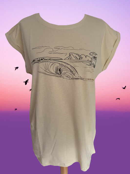 T-shirt Cap Saint Louis  Beige - Femme