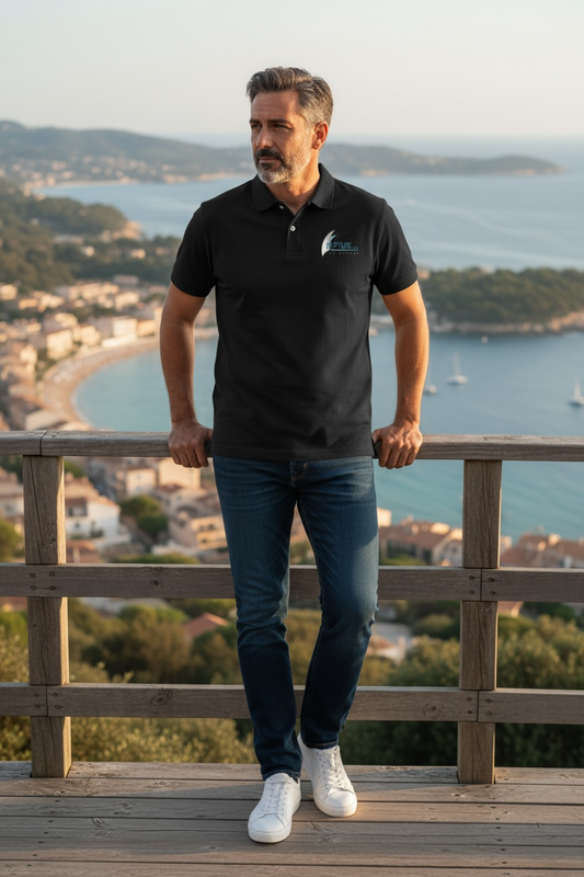 Polo Blue Navy Du Neptune Club