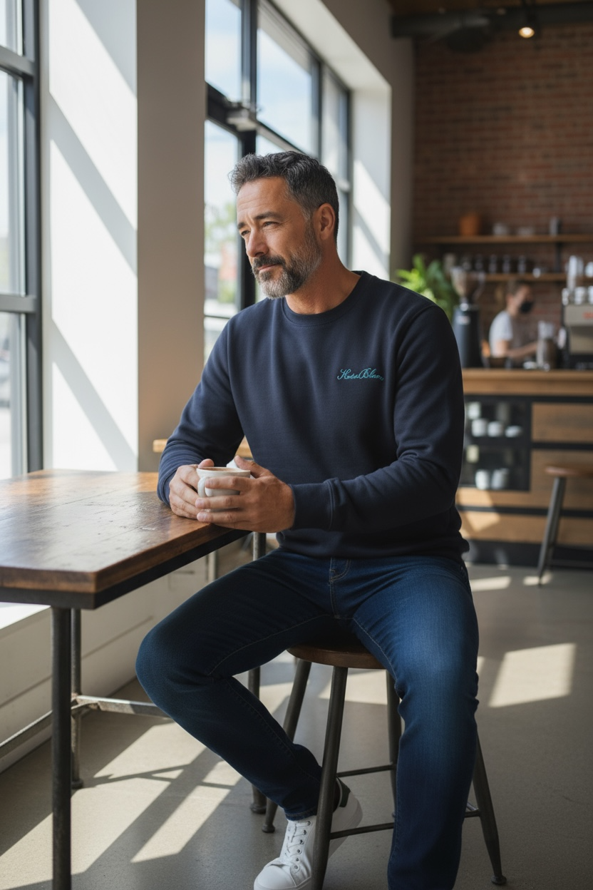 Sweat Blue Navy unisexe