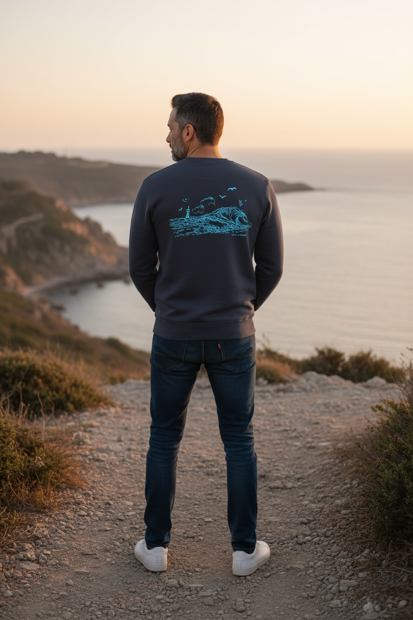 Sweat Blue Navy unisexe