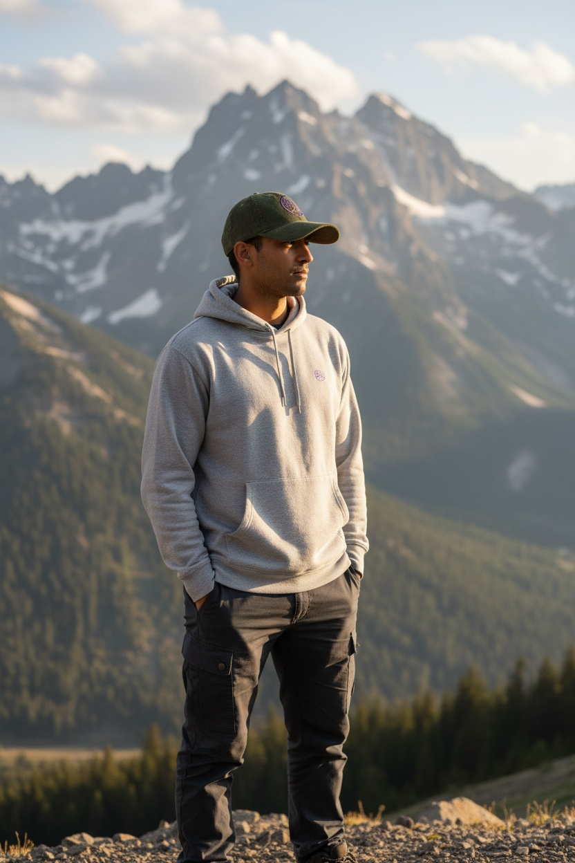 casquette Vert Olive velours côtelé