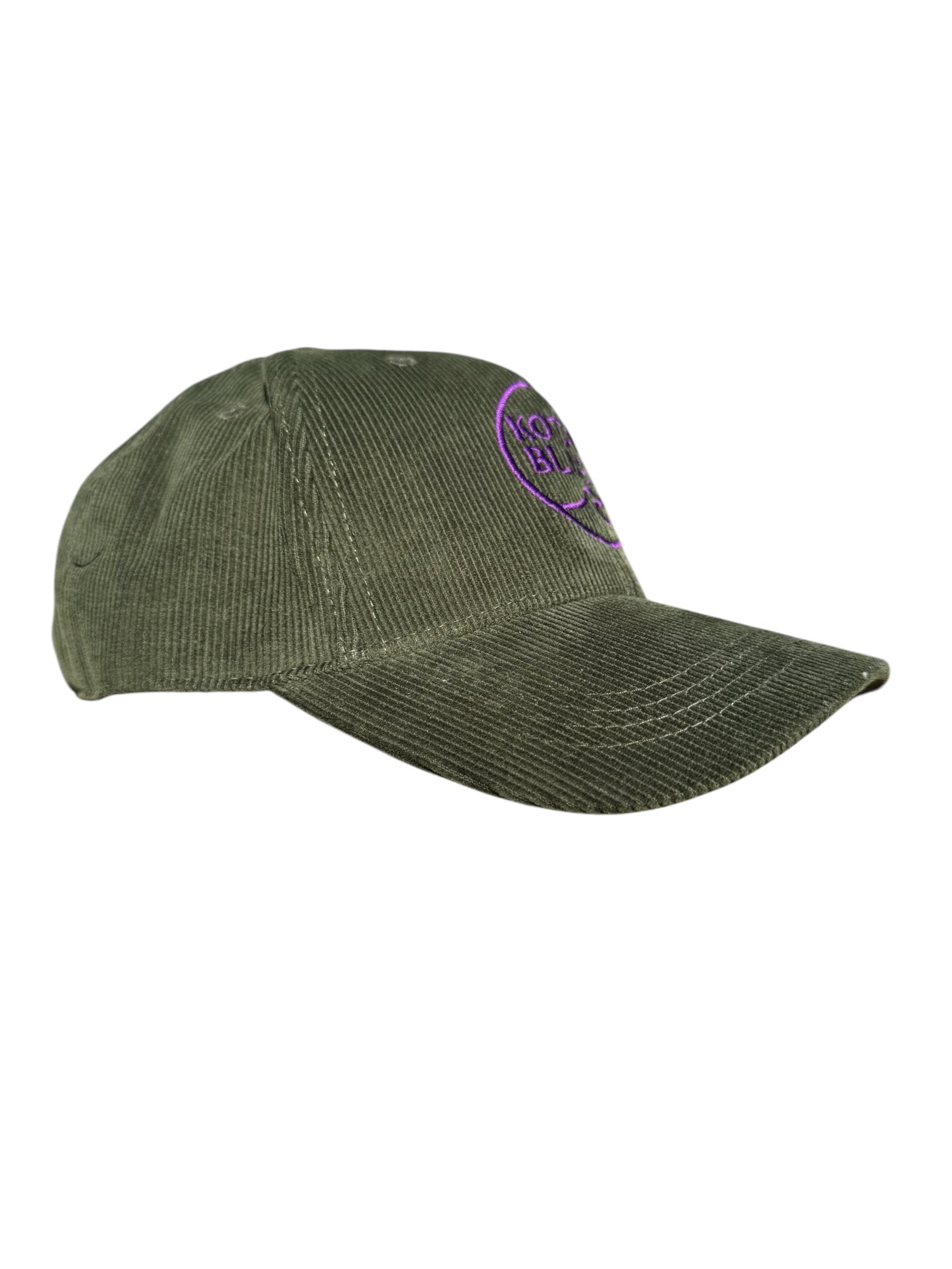 casquette Vert Olive velours côtelé