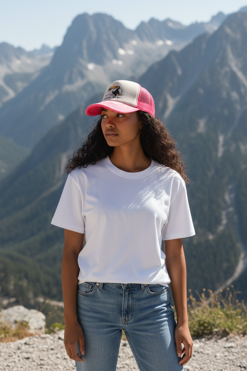 Casquette trucker mixte Toucan imprimé