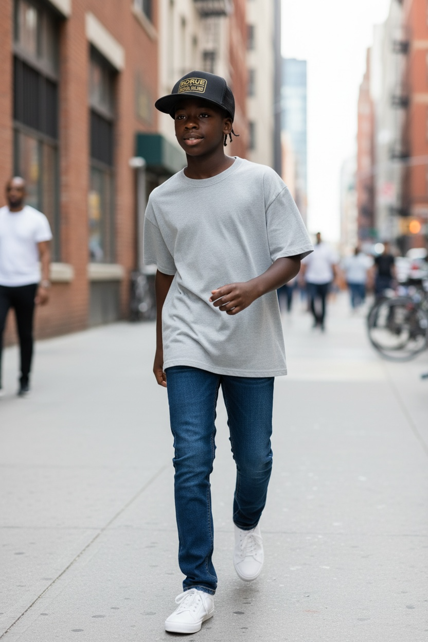 Casquette Black/Black Snapback pailleté Kota Blue x Horue