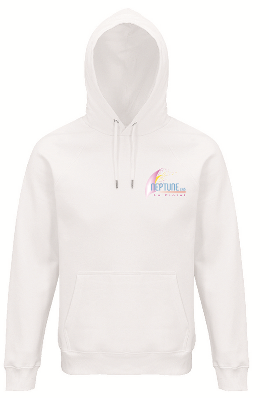 Sweat blanc unisexe Du Neptune Club