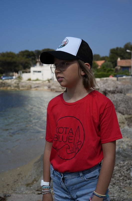 T-shirt Enfant rouge unisexe